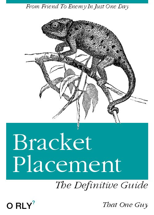 Bracket Placement | From Friend To Enemy In Just One Day