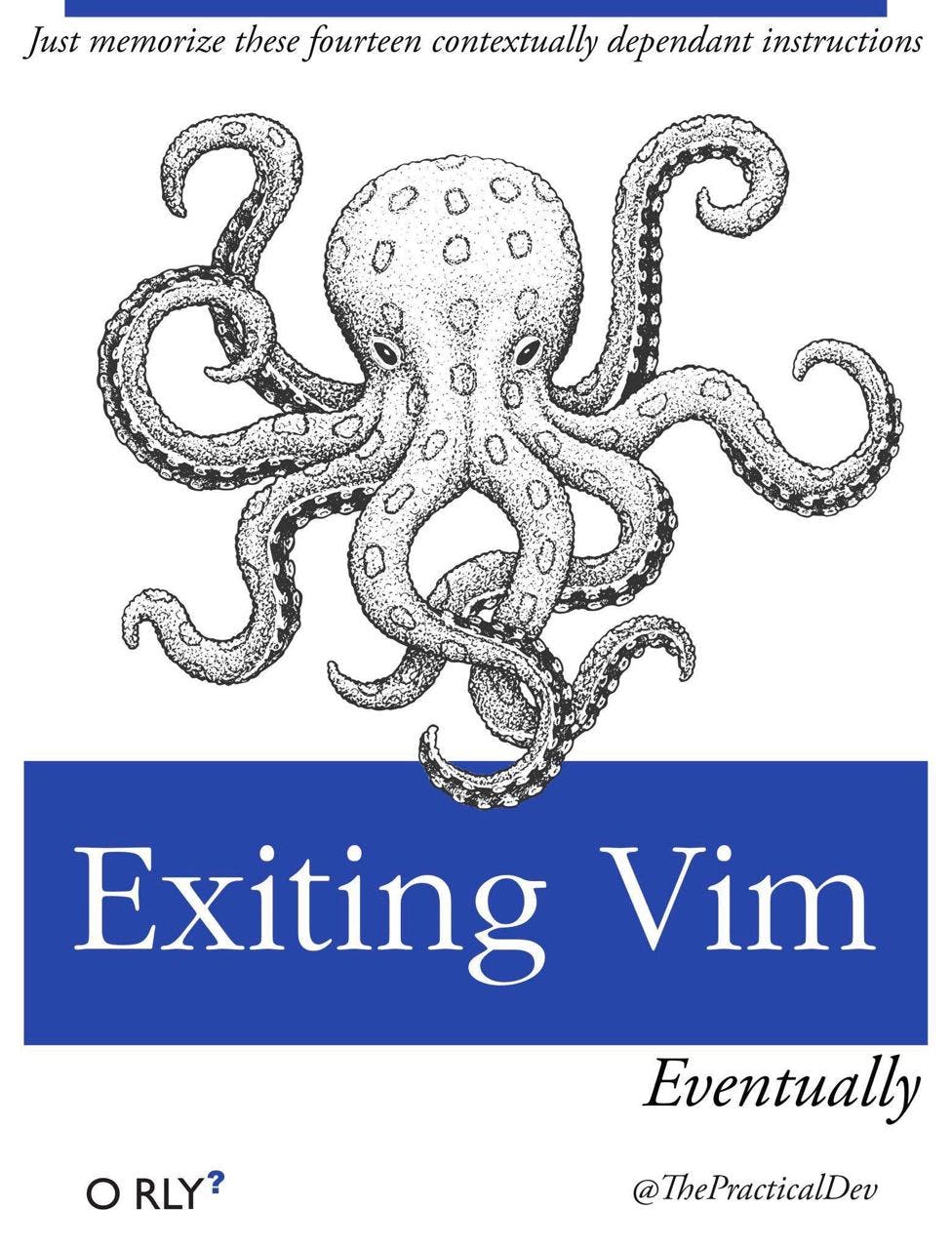 Exiting Vim | Just memorize these fourteen contextually dependent instructions
