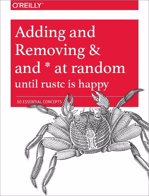 Adding and Removing & and * at random until rustc is happy | 50 essential concepts