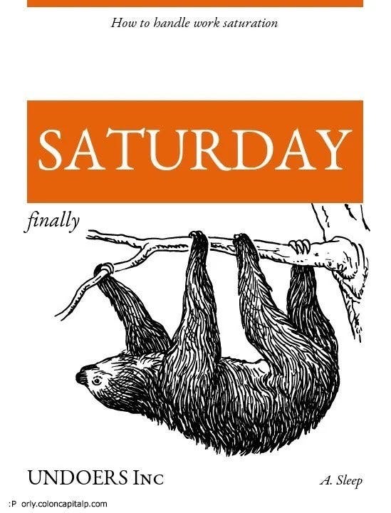 Saturday | How to handle work saturation